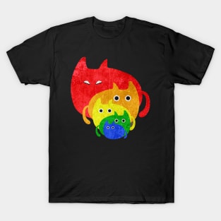 Rainbow cats T-Shirt